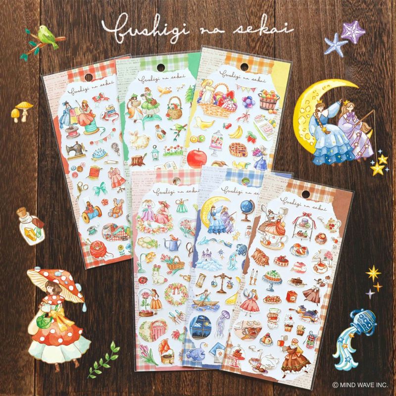 Mind Wave / Stickers - Flower Garden