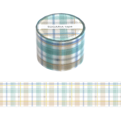 Mind Wave / Glitter Tape - Plaid (Blue)