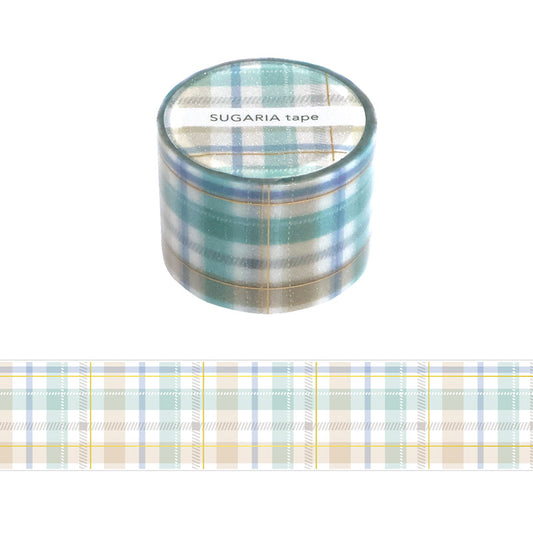 Mind Wave / Glitter Tape - Plaid (Blue)