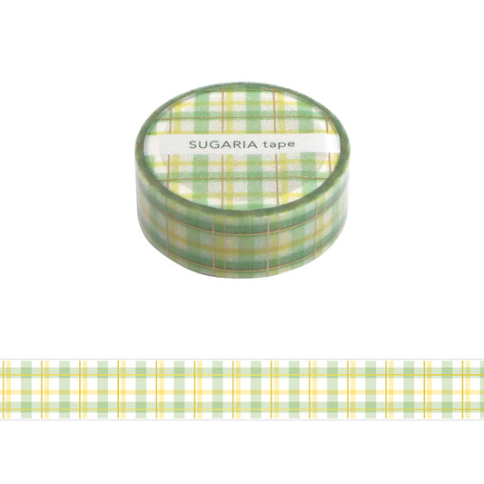 Mind Wave / Glitter Tape - Plaid (Green)