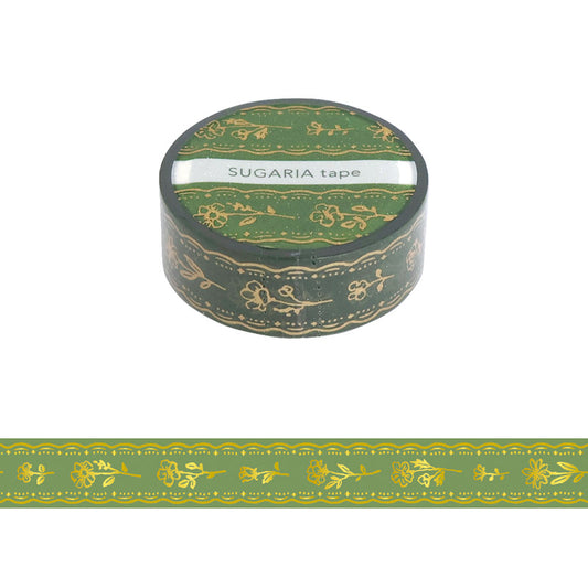 Mind Wave / Glitter Tape - Botanical (Green)