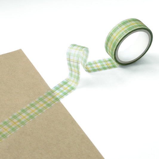 Mind Wave / Glitter Tape - Plaid (Green)