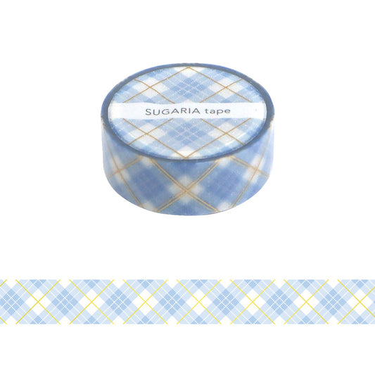 Mind Wave / Glitter Tape - Plaid (Blue)