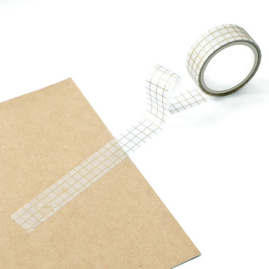 Mind Wave / Glitter Tape - Plaid (Clear)