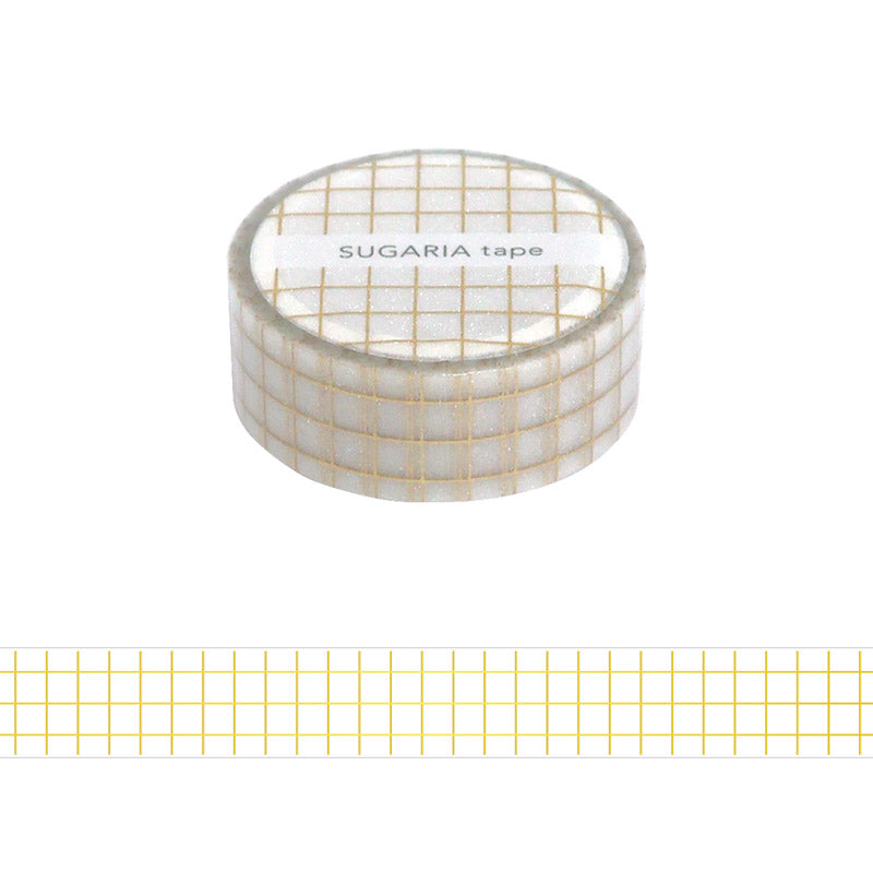 Mind Wave / Glitter Tape - Plaid (Clear)