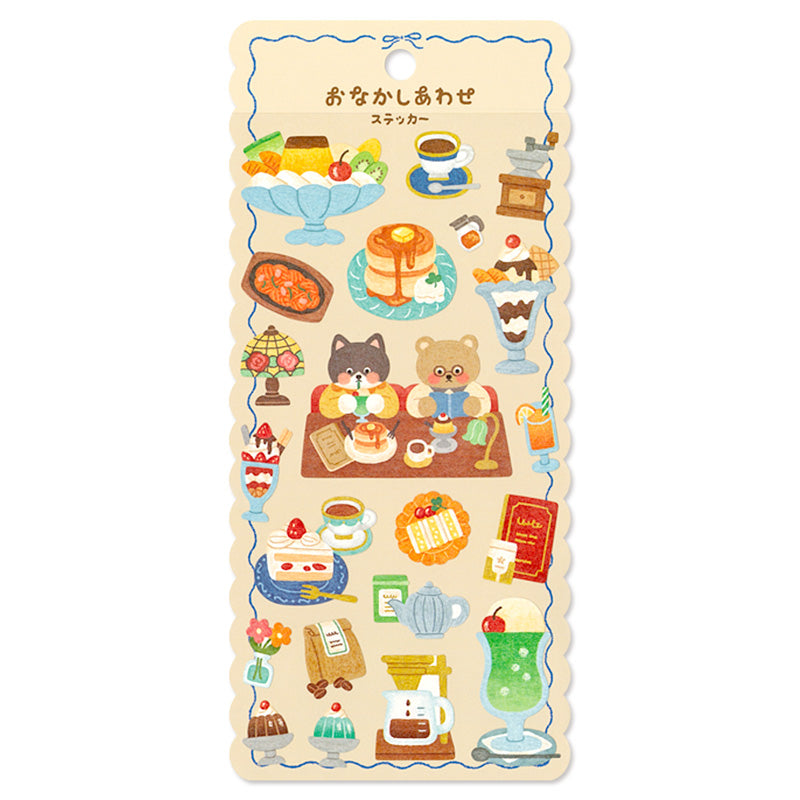 Mind Wave / Happy Food Stickers - Retro Cafe