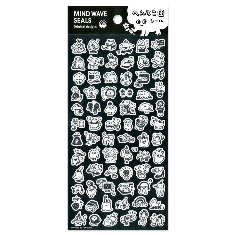 Mind Wave / Petit Stickers - Monochrome World