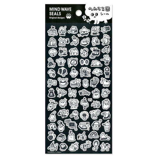 Mind Wave / Petit Stickers - Monochrome World
