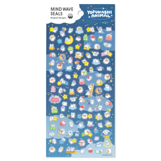 Mind Wave / Petit Stickers - Night Time