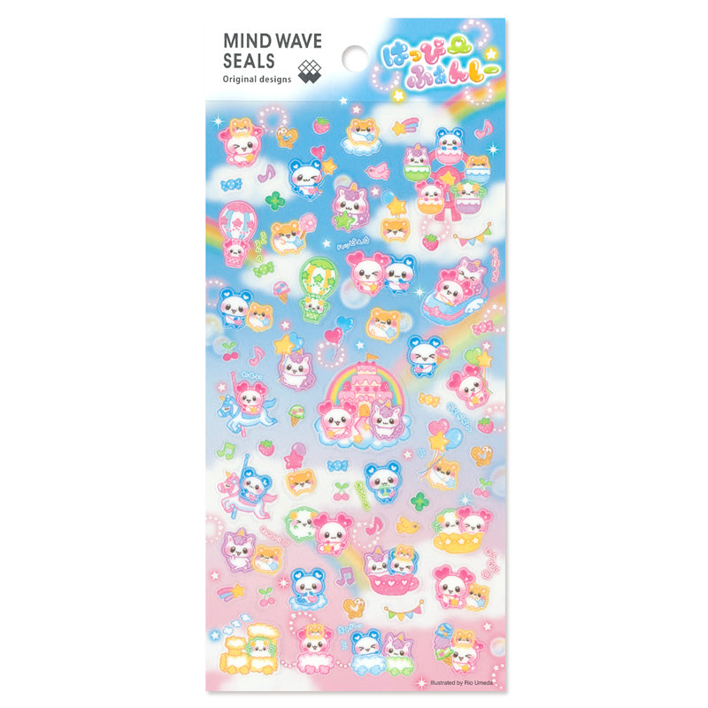 Mind Wave / Petit Stickers - Kawaii Animals
