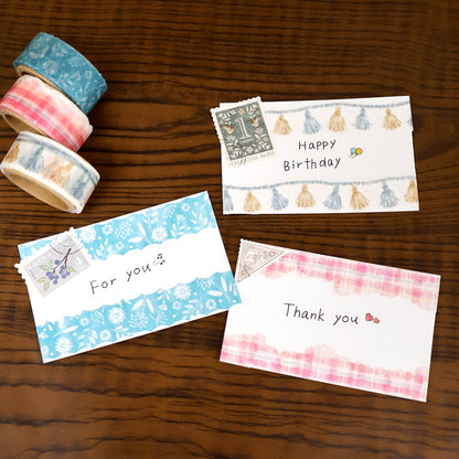 Mind Wave / Die-cut Washi Tape - Tassel