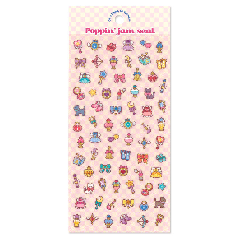 Mind Wave / Colorful Pop Stickers - Magical