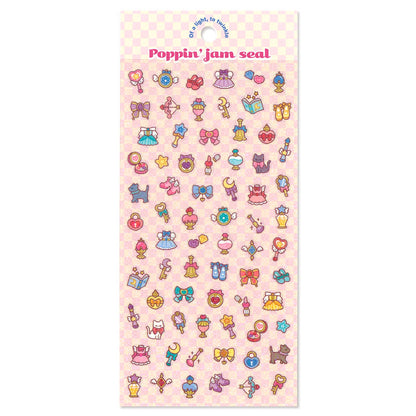 Mind Wave / Colorful Pop Stickers - Magical