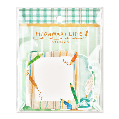 Mind Wave / Hidamari Life Flake Stickers - Stationery