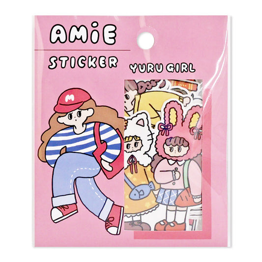 Mind Wave / Amie Flake Stickers - Yuru Girls