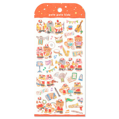 Mind Wave / Pote Pote Stickers - Music Band