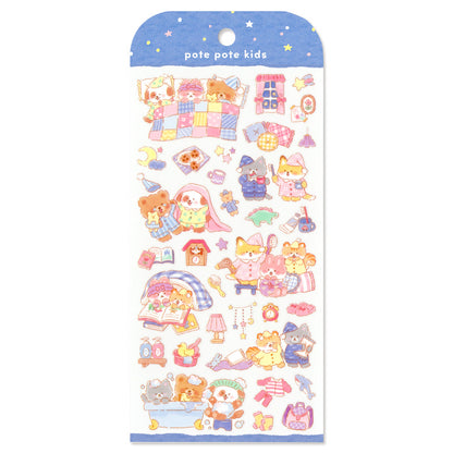 Mind Wave / Pote Pote Stickers - Pajama Night