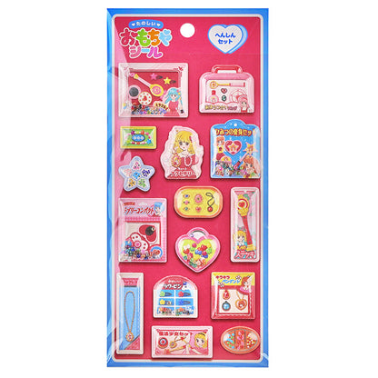 Mind Wave / Capsule Stickers - Japanese Retro Toys