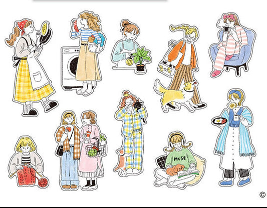 Mind Wave / Amie Flake Stickers - Daily Girl