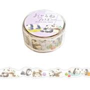 Mind Wave / Die-cut Washi Tape - Sleeping Panda