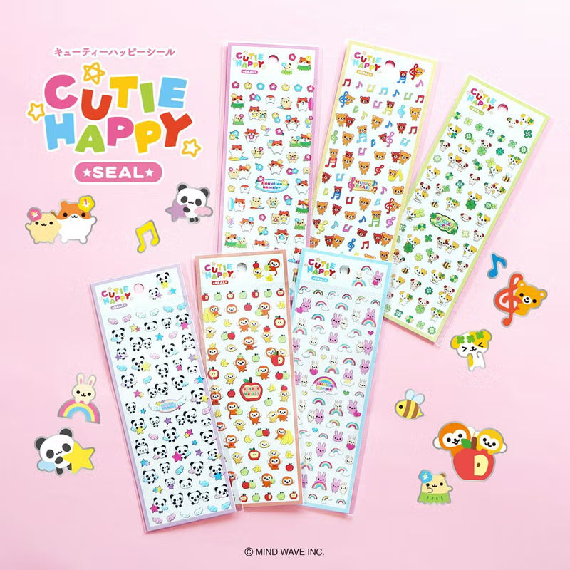 Mind Wave / Cutie Happy Stickers - Clover Puppy