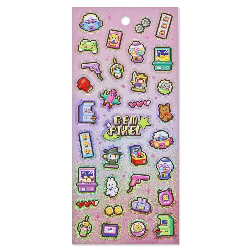 Mind Wave / Gem Pixel Stickers - Game Center