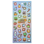 Mind Wave / Gem Pixel Stickers - Home