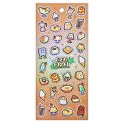 Mind Wave / Gem Pixel Stickers - Retro Cafe