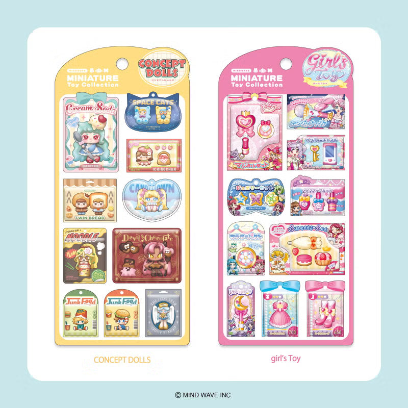 Mind Wave / Miniature Toy Stickers - CONCEPT DOLLS