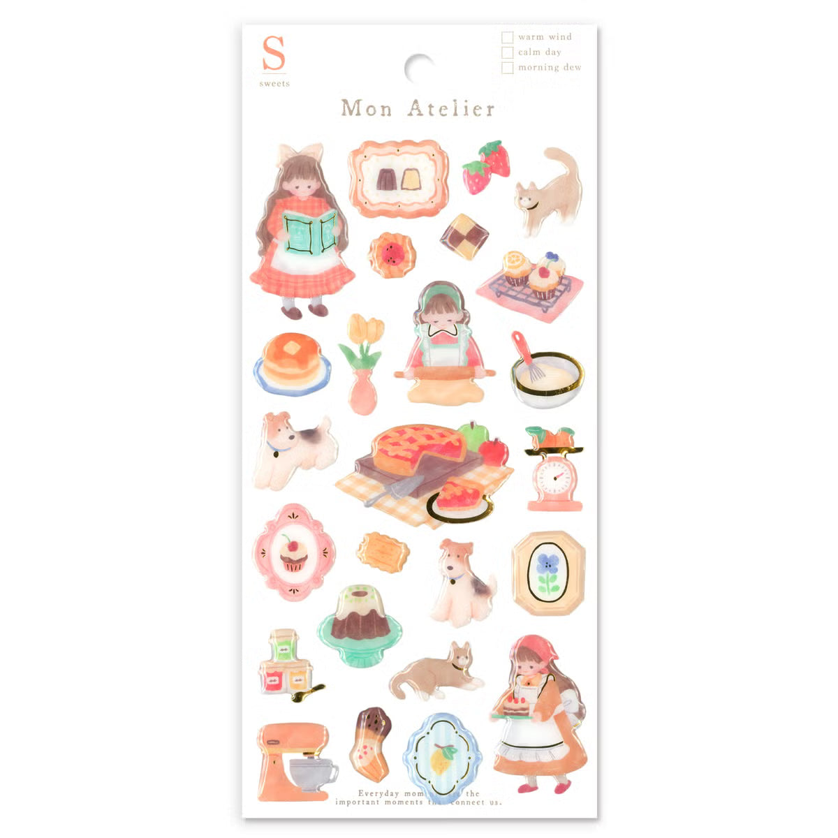 Mind Wave / Drop Stickers - Sweets