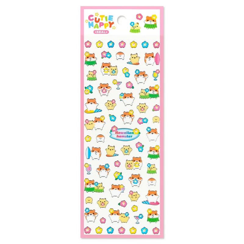 Mind Wave / Cutie Happy Stickers - Hamster