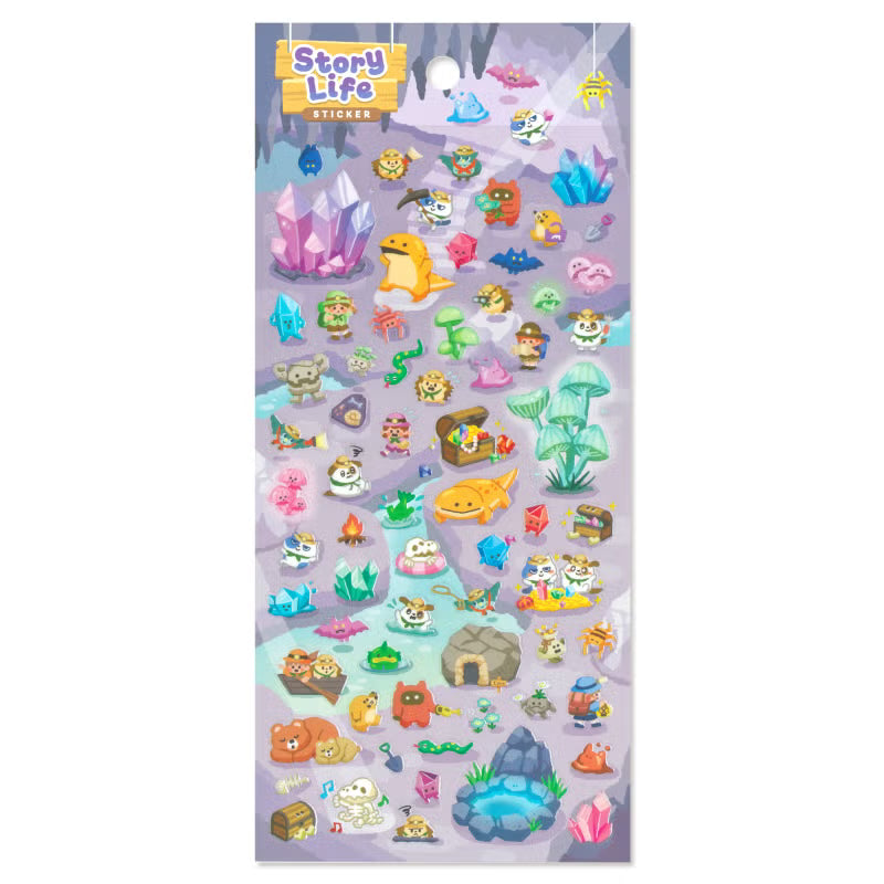 Mind Wave / Petit Stickers - Cave