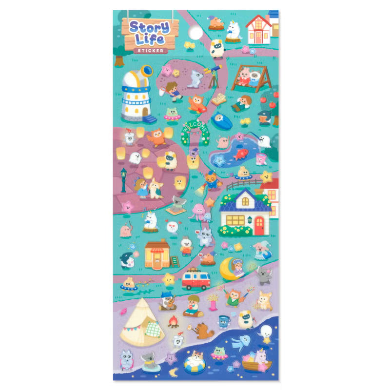 マインドウェイブ / ストーリーライフステッカー「Village PM」
