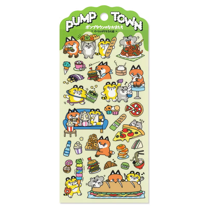 Mind Wave / Stickers - Hungry Friends