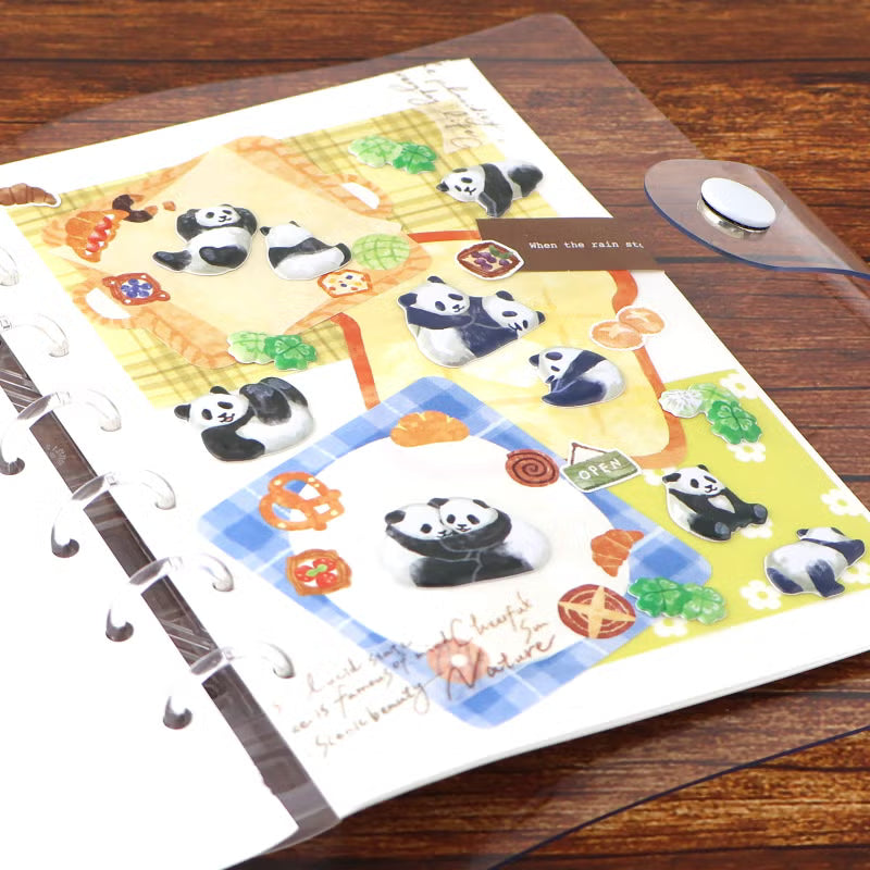 Mind Wave / Puffy Stickers - Panda