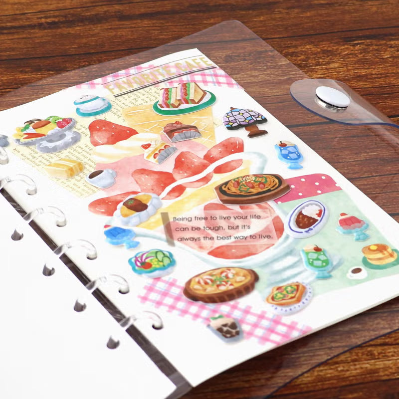 Mind Wave / Puffy Stickers - Cafe
