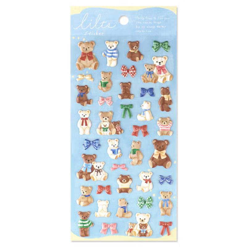 Mind Wave / Puffy Stickers - Bear