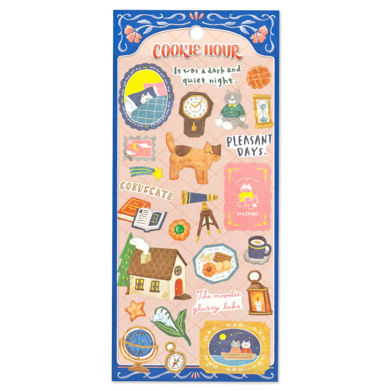 Mind Wave / Stickers - Cookie Cat