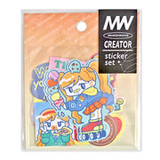 Mind Wave / Creator's Flake Stickers - Pop