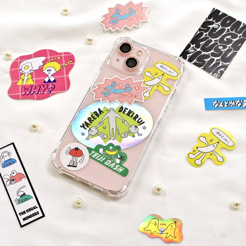 Mind Wave / Creator's Flake Stickers - Japanese