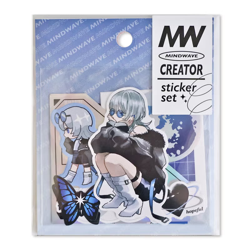 Mind Wave / Creator's Flake Stickers - Cool