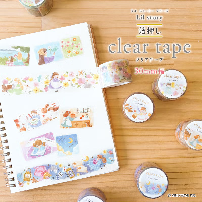 Mind Wave / Shiny Clear Tape - Backing Scene