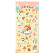 Mind Wave / Petit Animal Stickers - Bunny & Sweets
