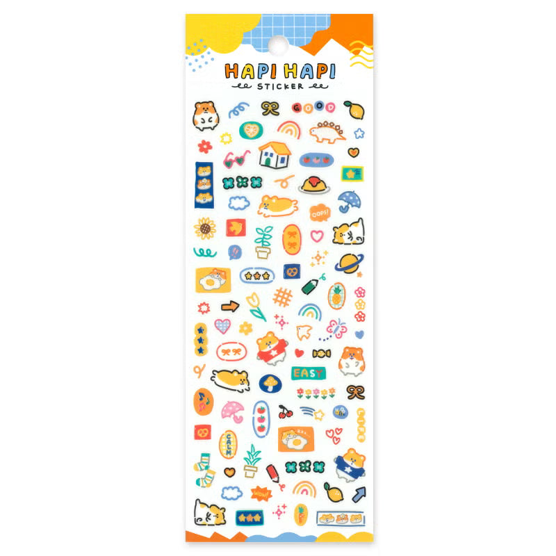 Mind Wave / Petit Happy Stickers - Hamster