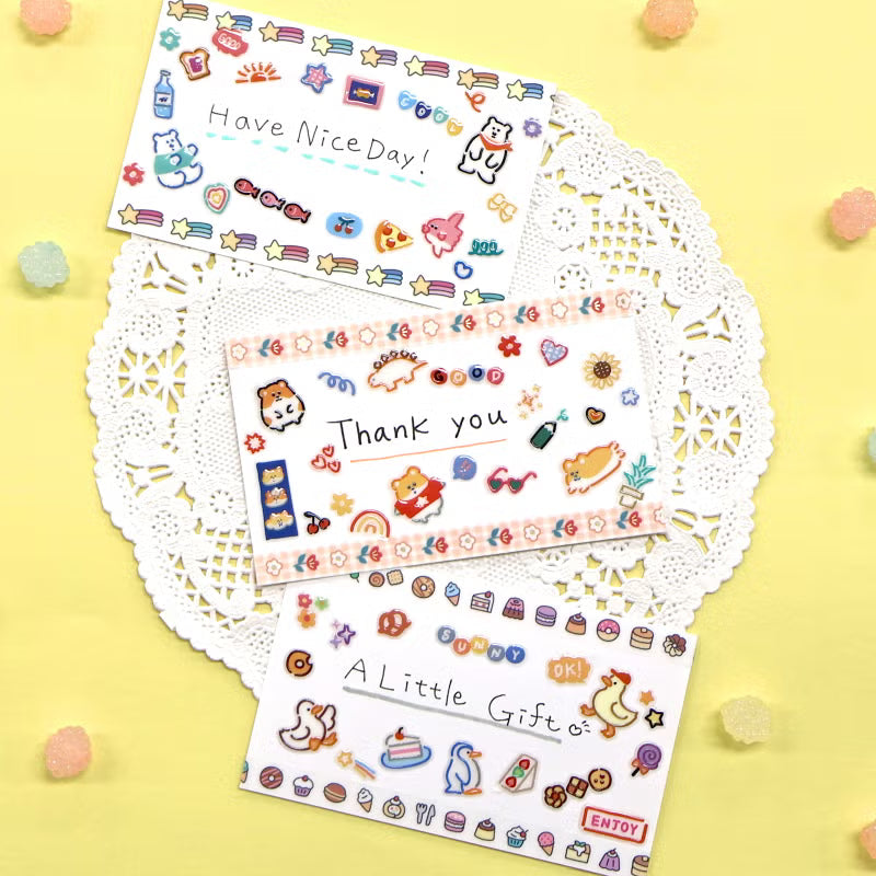 Mind Wave / Petit Happy Stickers - Hamster