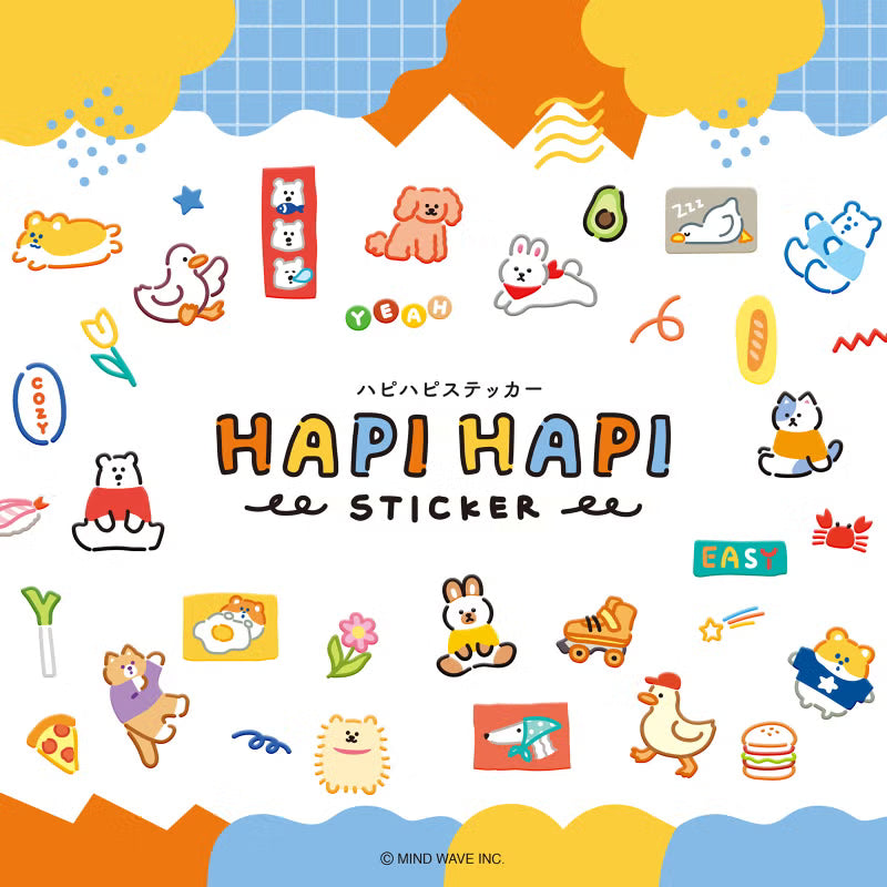 Mind Wave / Petit Happy Stickers - Bunny