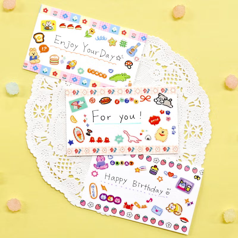 Mind Wave / Petit Happy Stickers - Cat