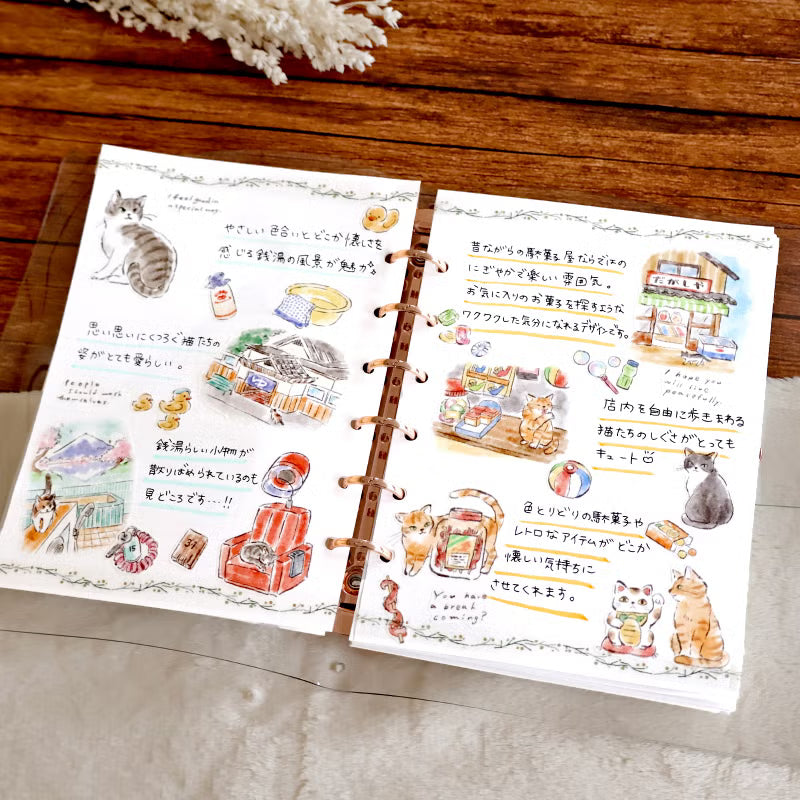 Mind Wave / Cat's Life Stickers - Sweets Shop