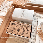 CTFJ x Oeda Letterpress Rubber Stamp Set - Letter