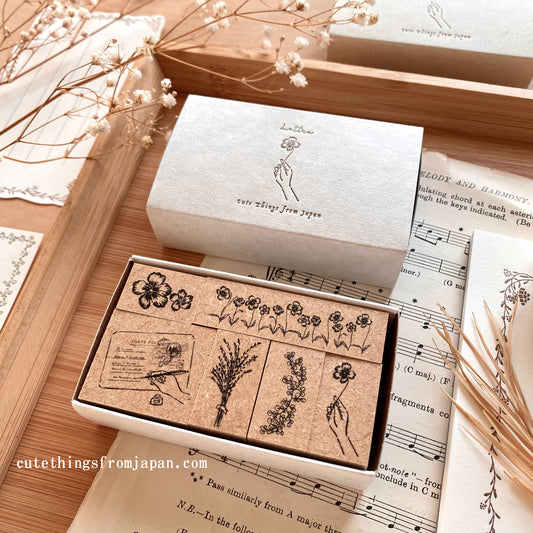 CTFJ x Oeda Letterpress Rubber Stamp Set - Letter